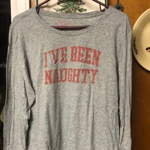 Old Navy Christmas Tee “I’ve been Naughty”